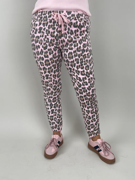 Jogpants in Leo/Pink