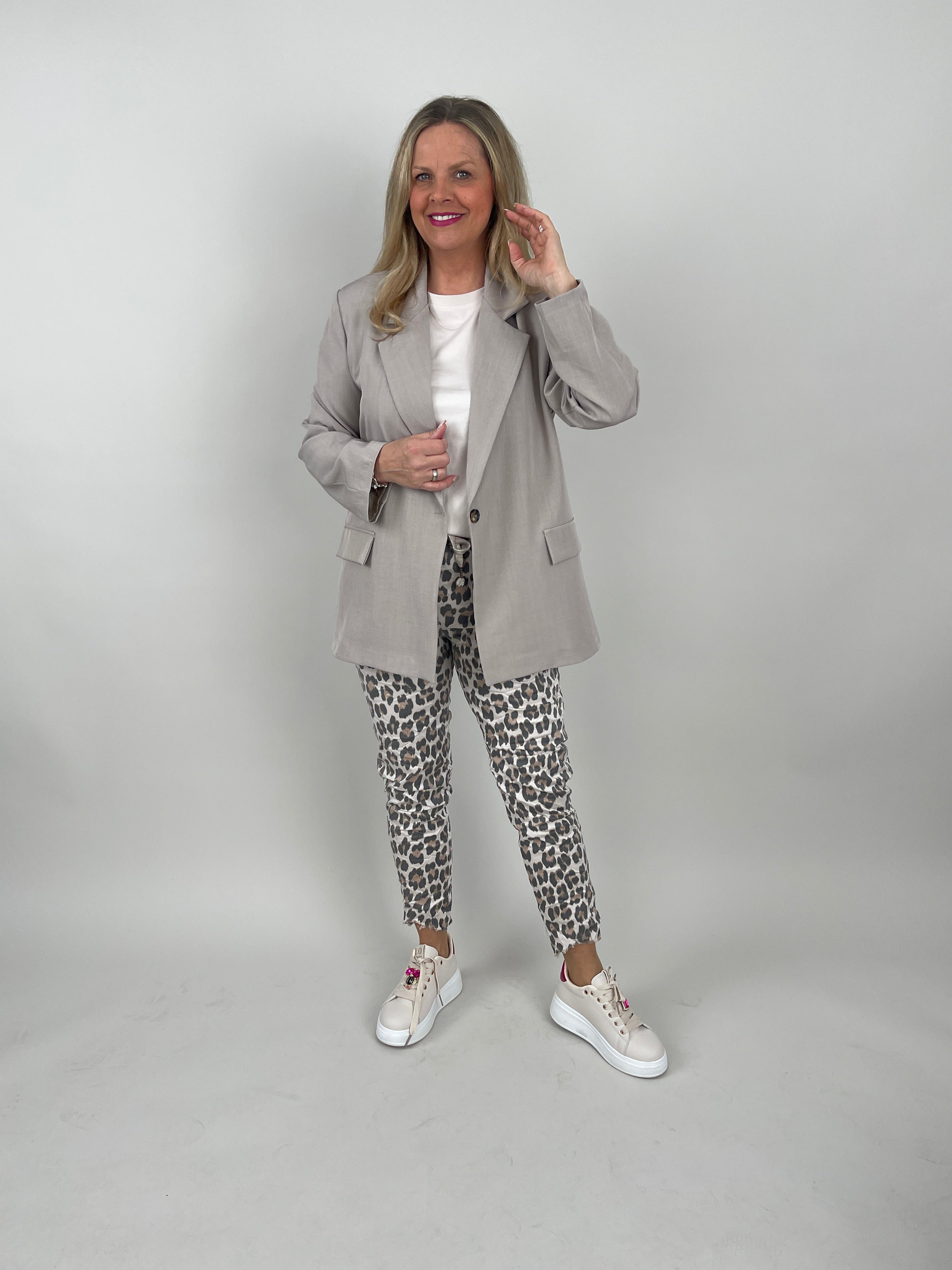 Blazer in Taupe
