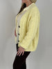 Cardigan Bouclé in Gelb