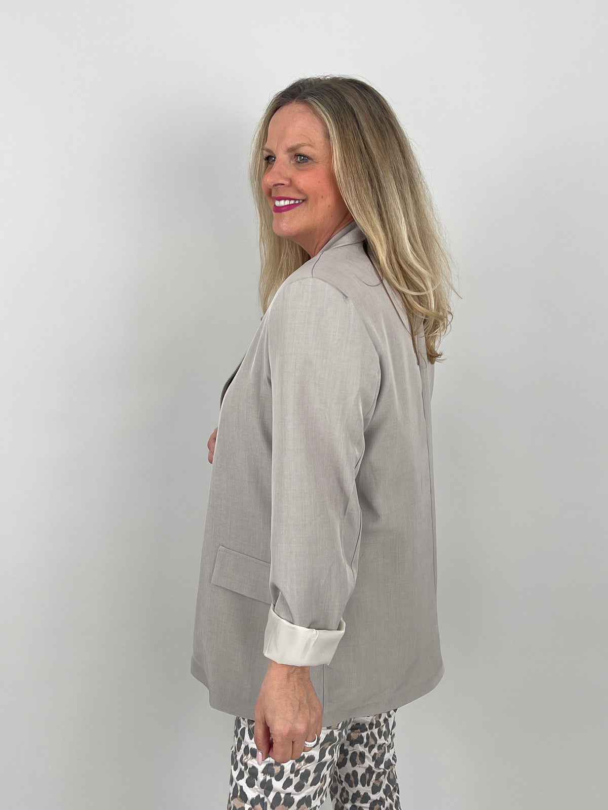 Blazer in Taupe