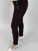 Leggings mit Taschen in Mokka
