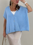 Strickweste Oversized in versch. Farben Artikel 5628