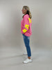 Sweater Namaste gestreift in Pink/Rosa Artikel 6144