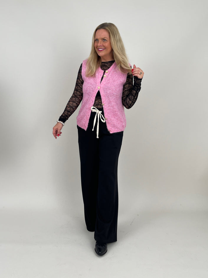 Weste Goldknöpfe in Candypink Art. 6575