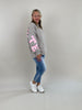 Sweater Namaste gestreift in Taupe/Offwhite Artikel 6145