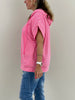Sweatjacke Streifen in Pink/Rosa Artikel 6106
