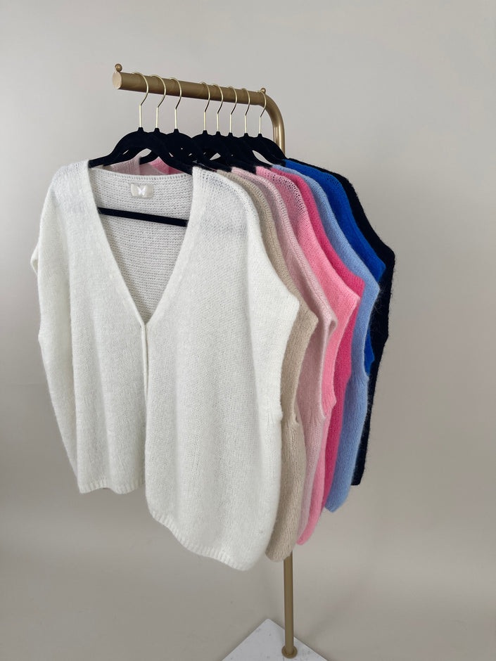 Strickweste Oversized in versch. Farben Artikel 5628