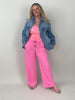 Smock-Top Leo in Neonpink