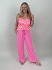 Smock-Top Leo in Neonpink