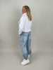 Jeansjacke in Weiß