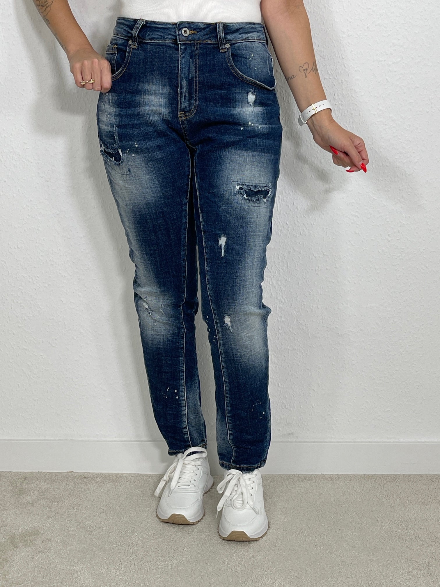 Jeans mit schöner Waschung Artikel 3641