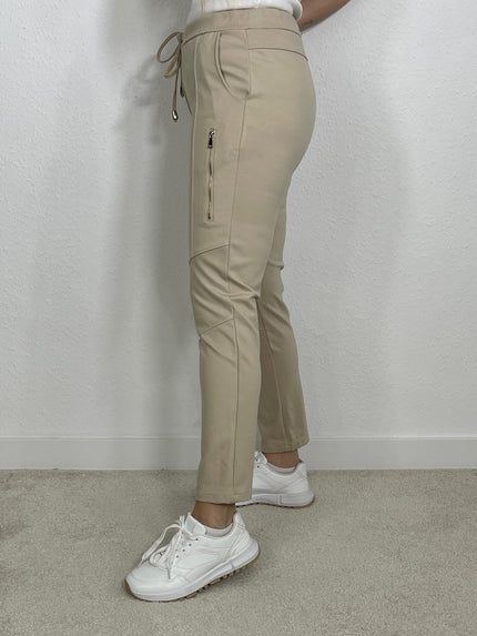 Hose mit Reißverschluss-Details in versch. Farben Artikel 3094