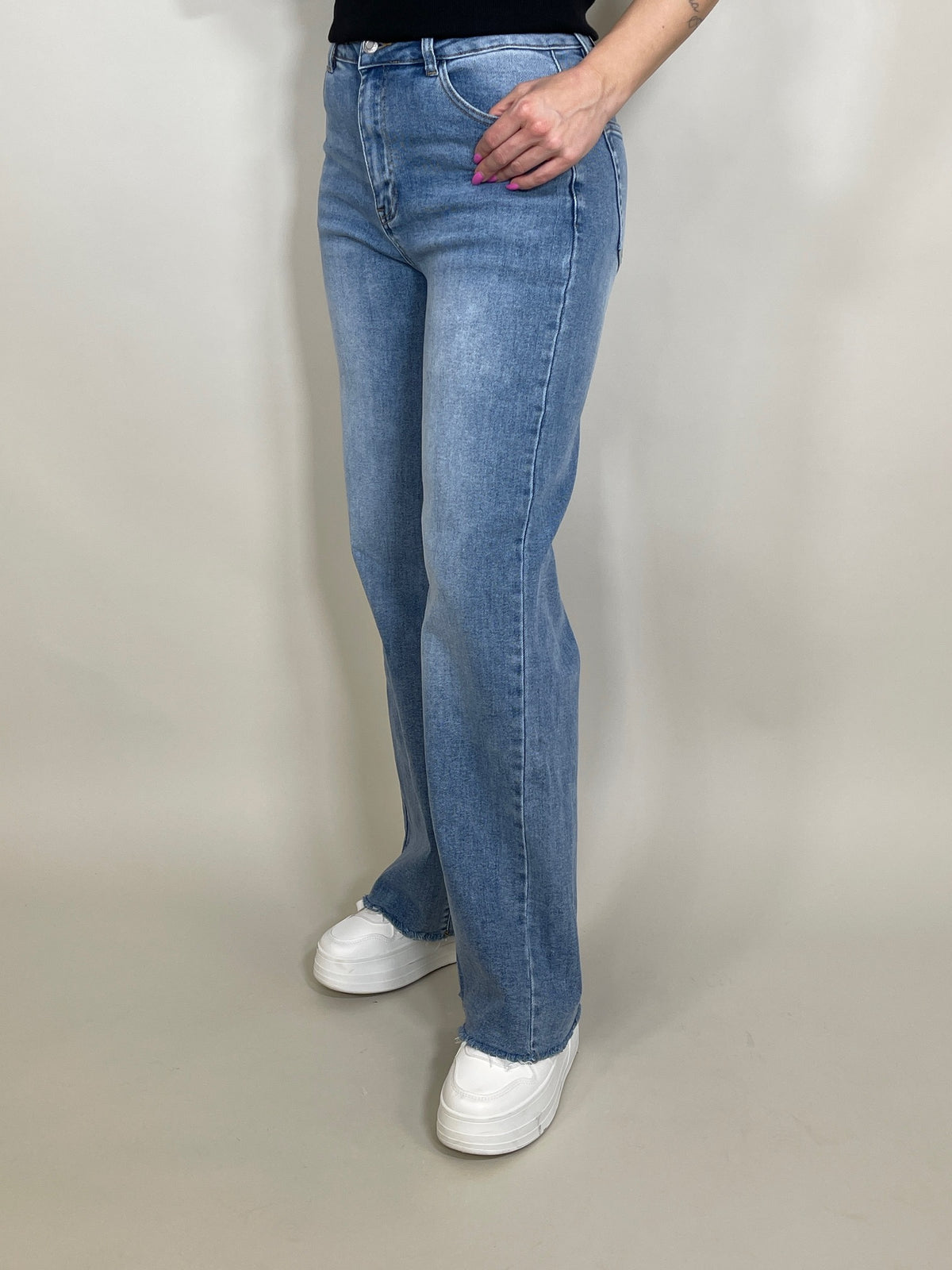Jeans im Dad-Style