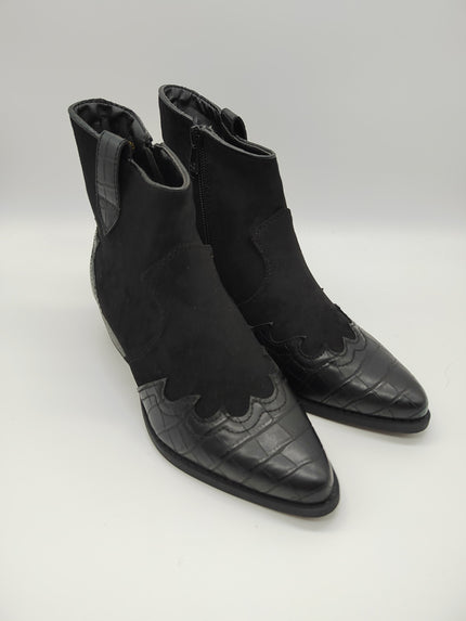 Stiefelette in Schwarz Artikel 3032