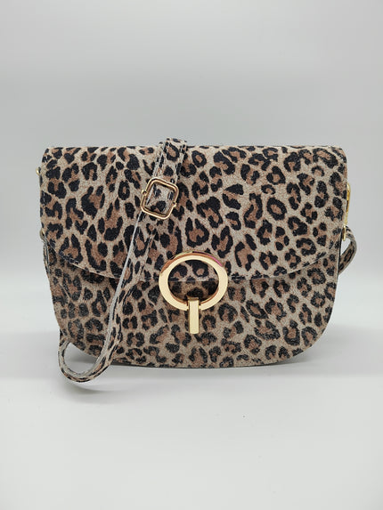 Tasche Wildleder in Leo Beige Artikel 5363