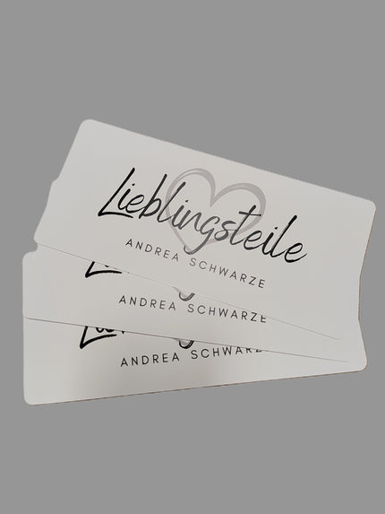 Lieblingsteile-Geschenkgutschein