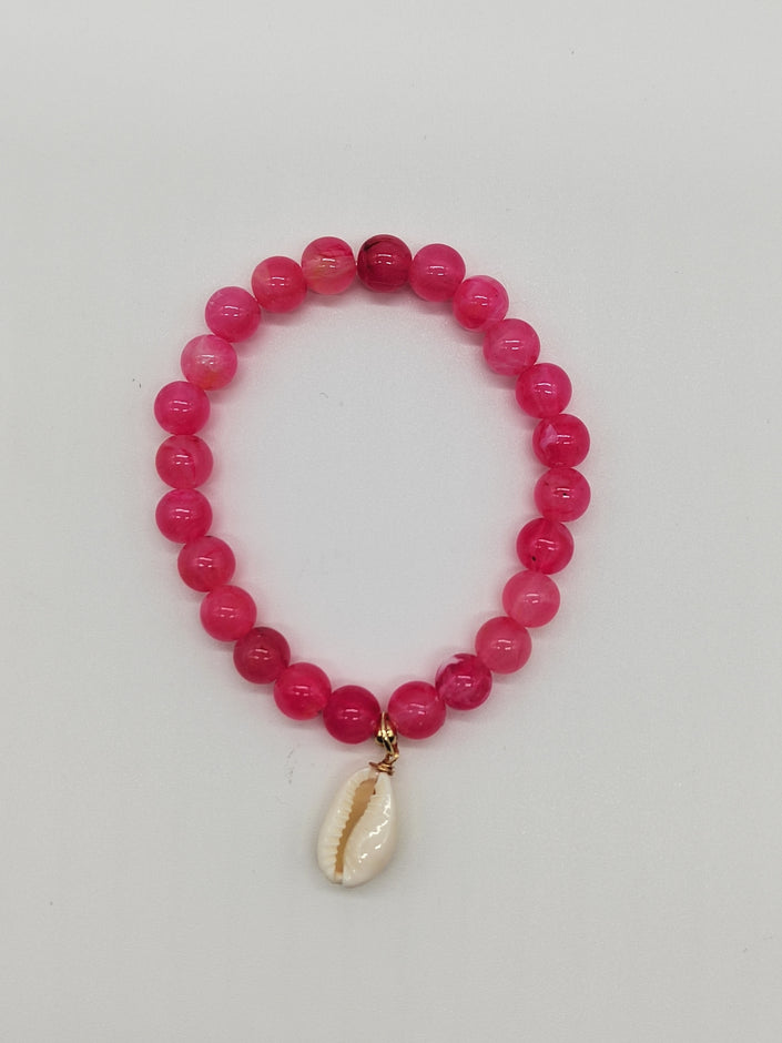 Armband mit Muschel in versch. Farben Artikel 5534