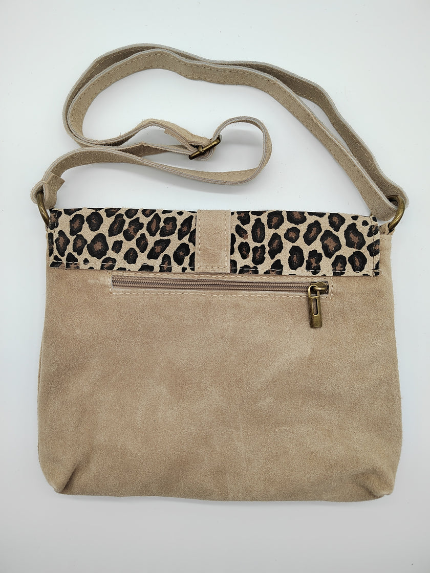 Tasche klein Wildleder mit Leo in versch. Farben Artikel 5569