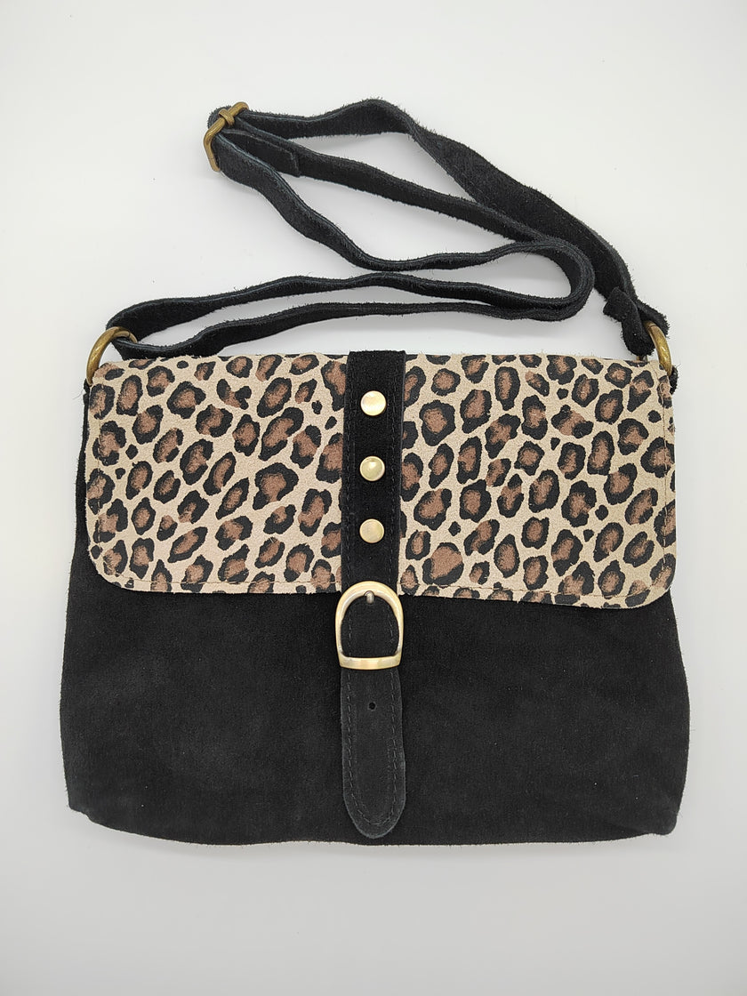 Tasche klein Wildleder mit Leo in versch. Farben Artikel 5569