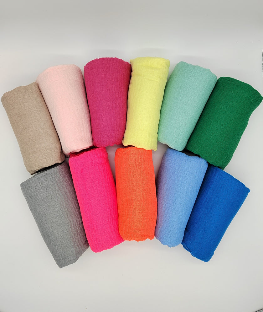 Tuch Uni in versch. Farben Artikel 5561