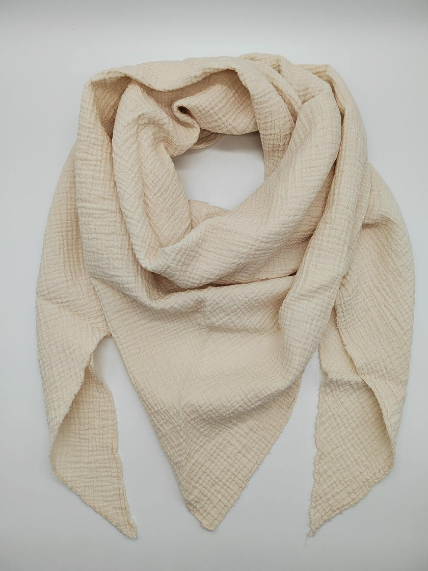 Dreiecks-Tuch Musselin in versch. Farben Artikel 5562