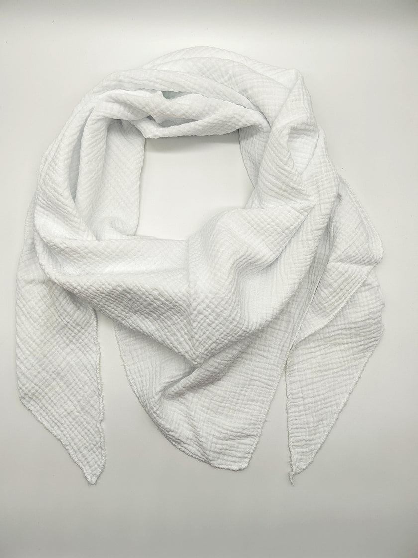 Dreiecks-Tuch Musselin in versch. Farben Artikel 5562