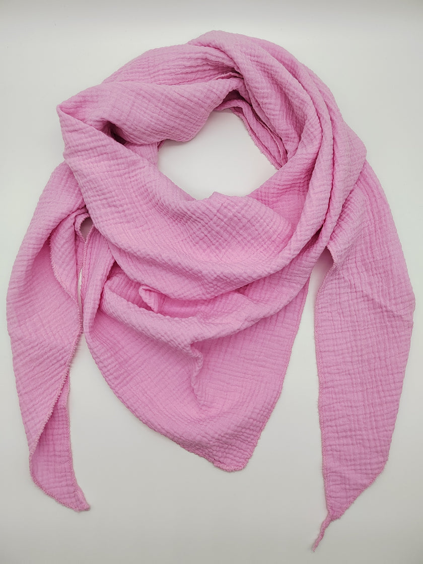 Dreiecks-Tuch Musselin in versch. Farben Artikel 5562