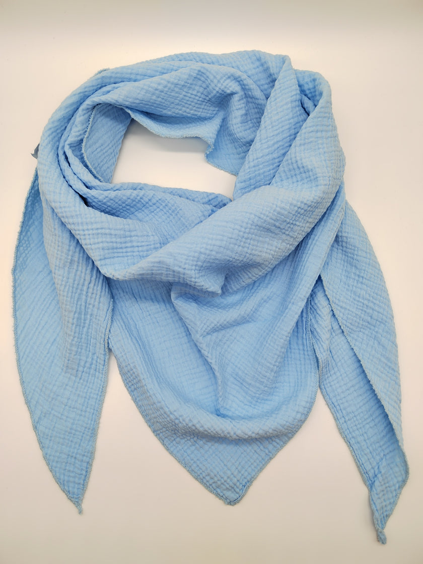 Dreiecks-Tuch Musselin in versch. Farben Artikel 5562