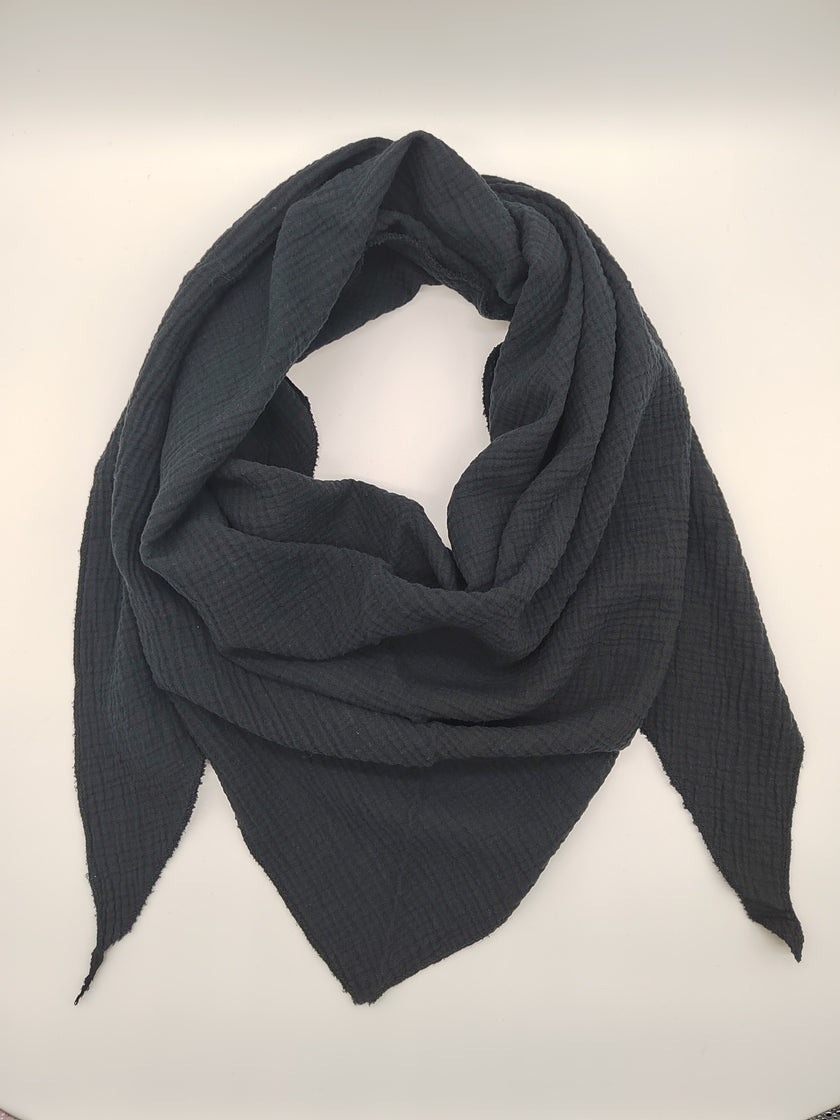 Dreiecks-Tuch Musselin in versch. Farben Artikel 5562