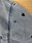 B-WARE Jeanshemd mit Herzen Artikel 5582