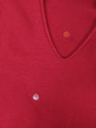 B-WARE Pullover V-Ausschnitt in Rot Artikel 5342