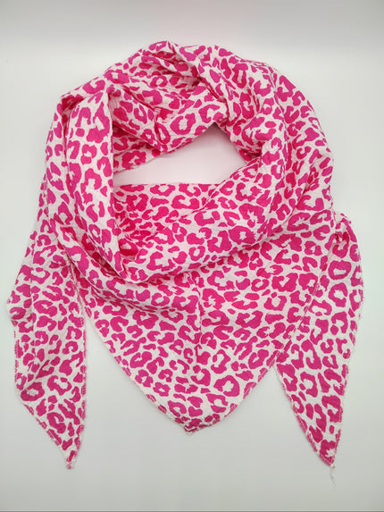 Dreiecks-Tuch Musselin Leo in versch. Farben Artikel 5580