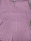 B-WARE Top mit Spitze gerippt versch. Farben Artikel 5603