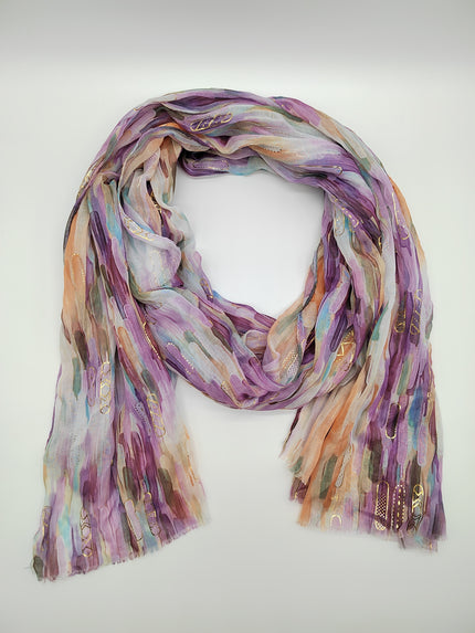 Tuch mit Multi Colour in versch. Farben Artikel 5711