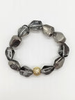 Armband mit Glassteinen von MOSHI in Grau Artikel 5727