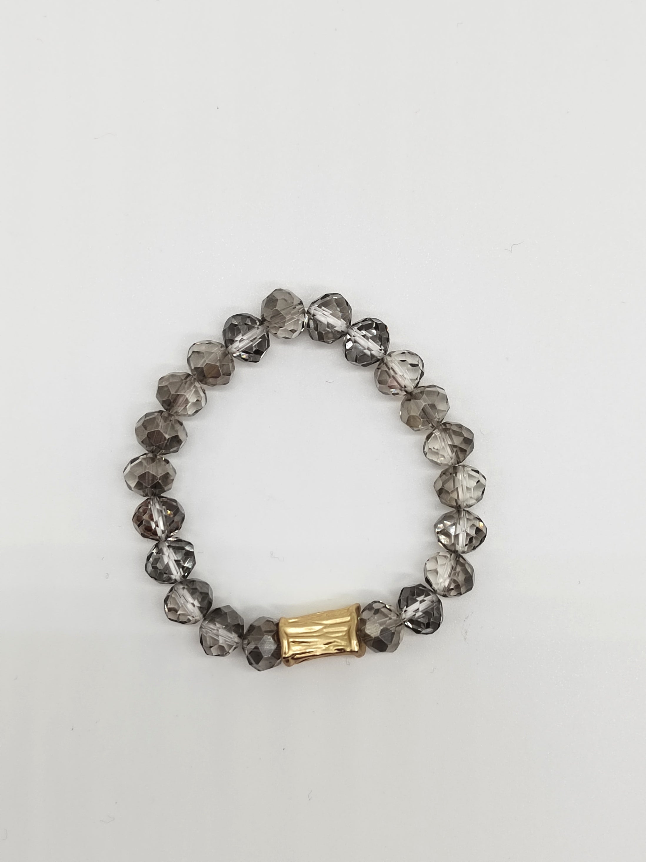 Armband Glasperlen von MOSHI in Grau/Gold Artikel 5720