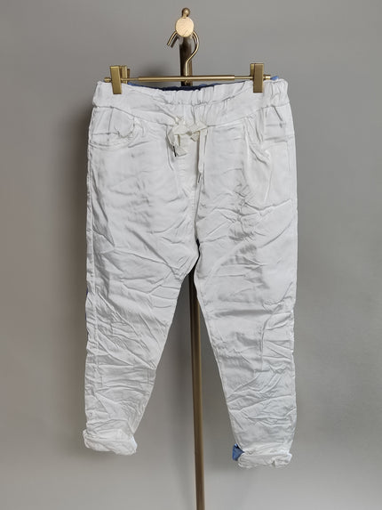 Jogpants Uni mit Schimmer-Effekt in versch. Farben Artikel 3712