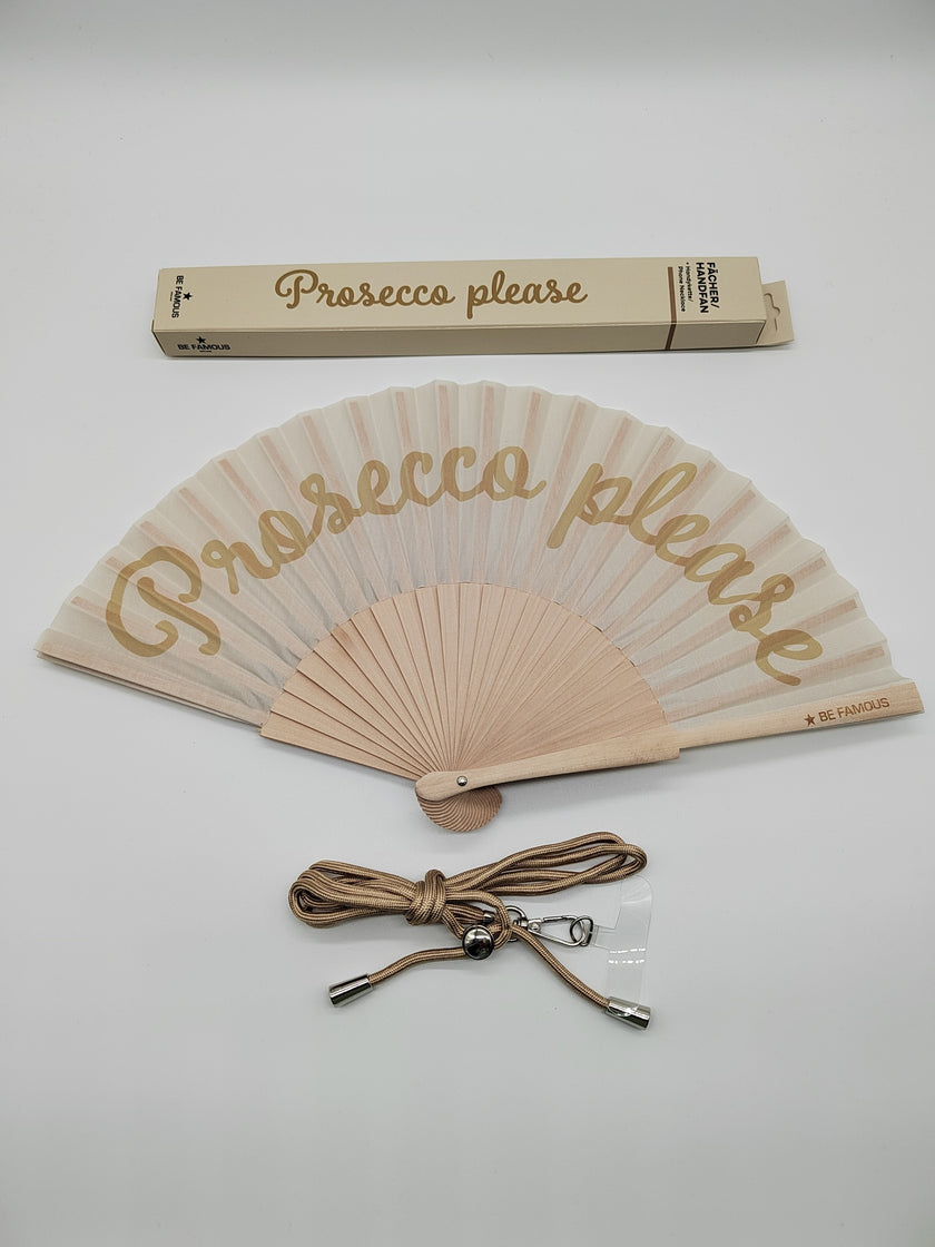 Handfächer inkl. Handykette versch. Modelle Artikel 5761