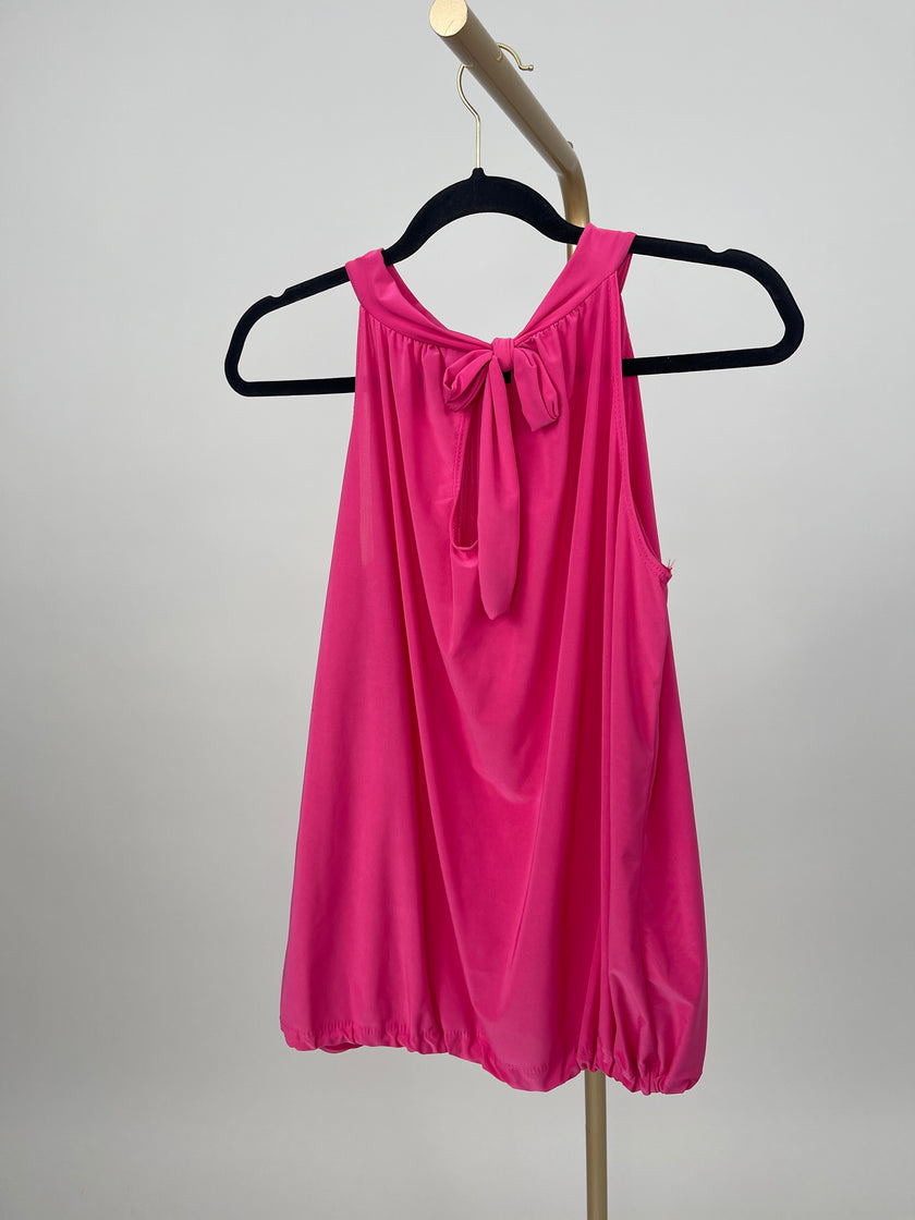 Neckholder Top Kofferstoff Uni in versch. Farben