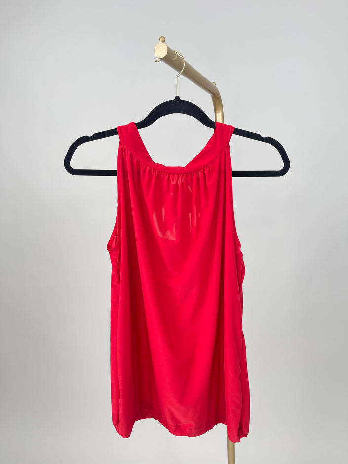 Neckholder Top Kofferstoff Uni in versch. Farben