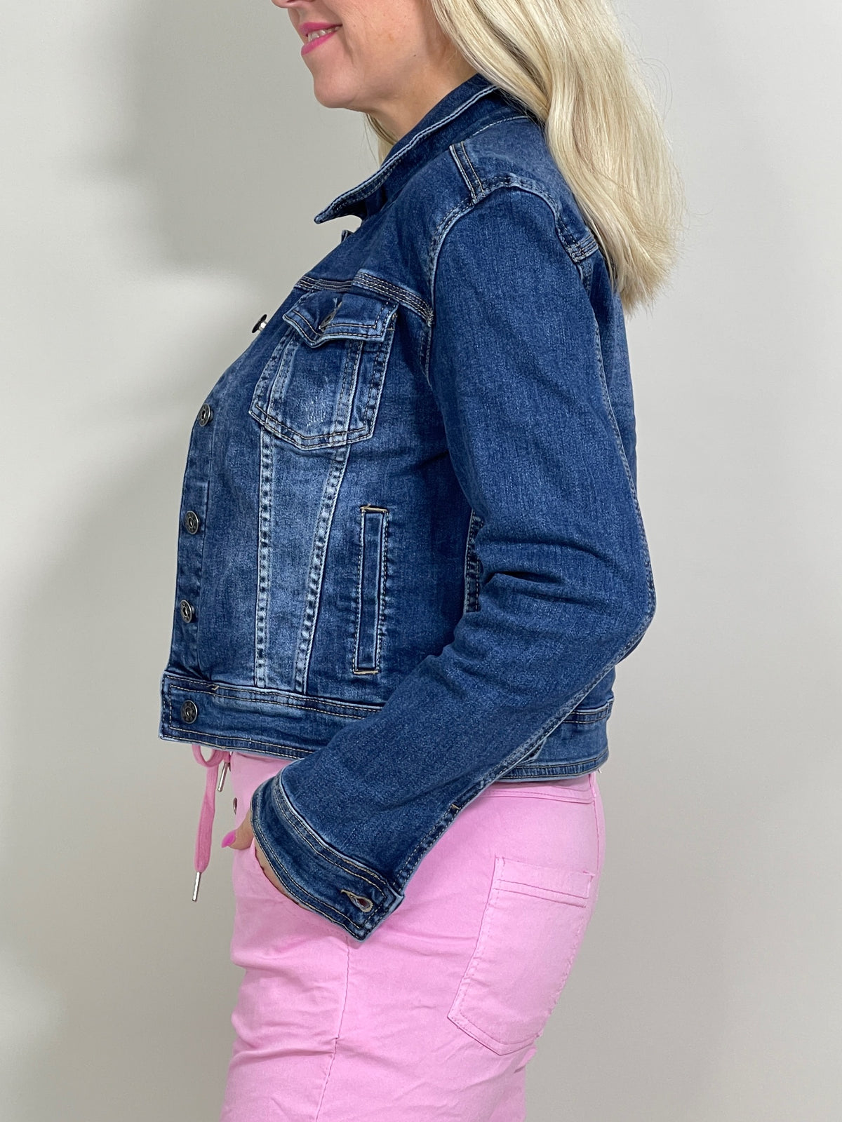Jeansjacke Used Look