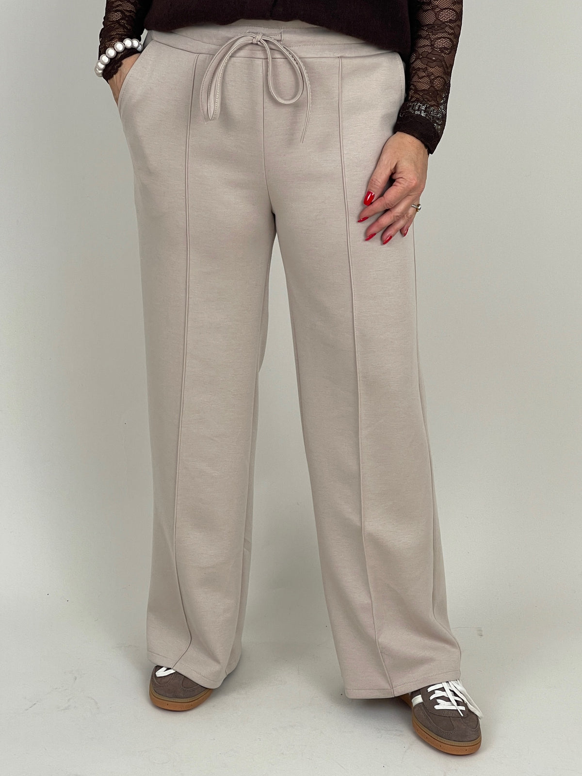 Palazzo Hose Beige