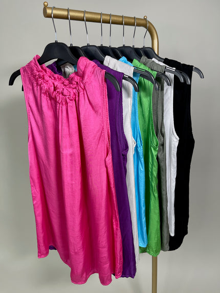 Top Satin-Optik in versch. Farben Artikel 4141