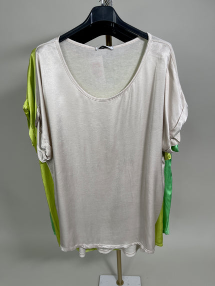 Shirt Satinoptik Uni in versch. Farben Artikel 3599