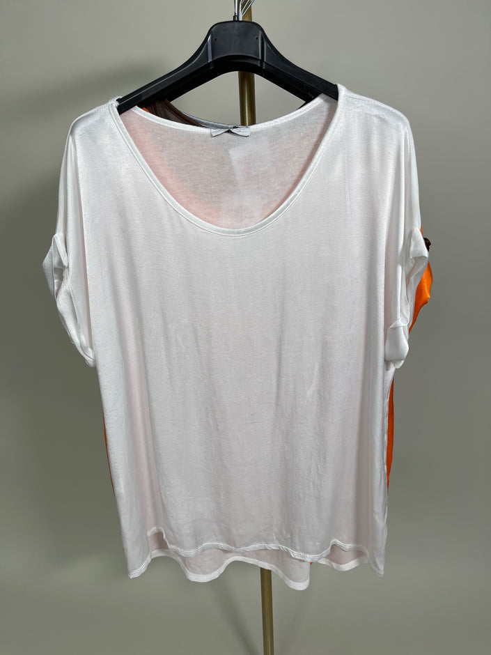 Shirt Satinoptik Uni in versch. Farben Artikel 3599