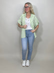 Bluse kurz gestreift in versch. Farben Artikel 4092
