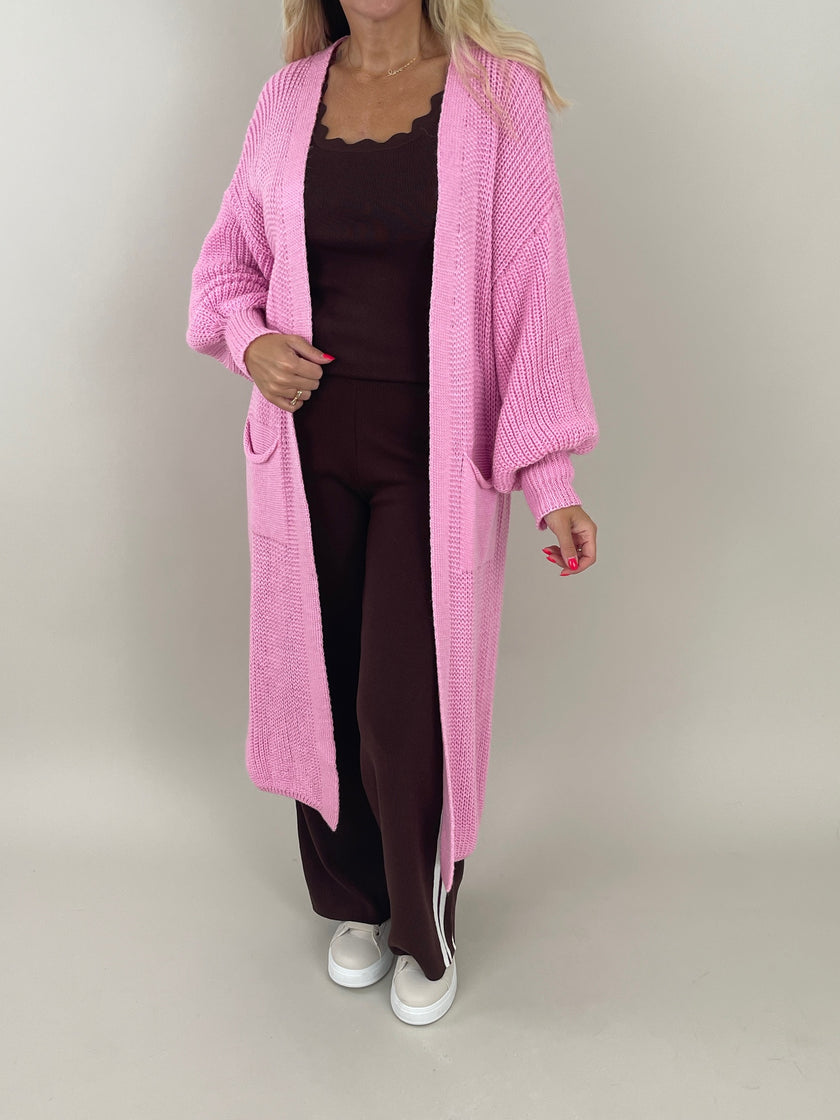 Cardigan Ballon-Ärmel in versch. Farben Artikel 6096