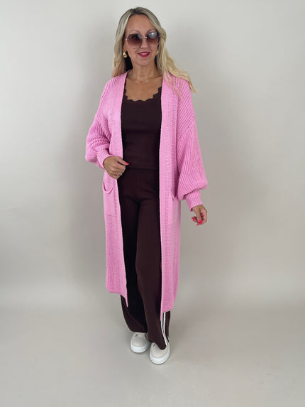 Cardigan Ballon-Ärmel in versch. Farben Artikel 6096