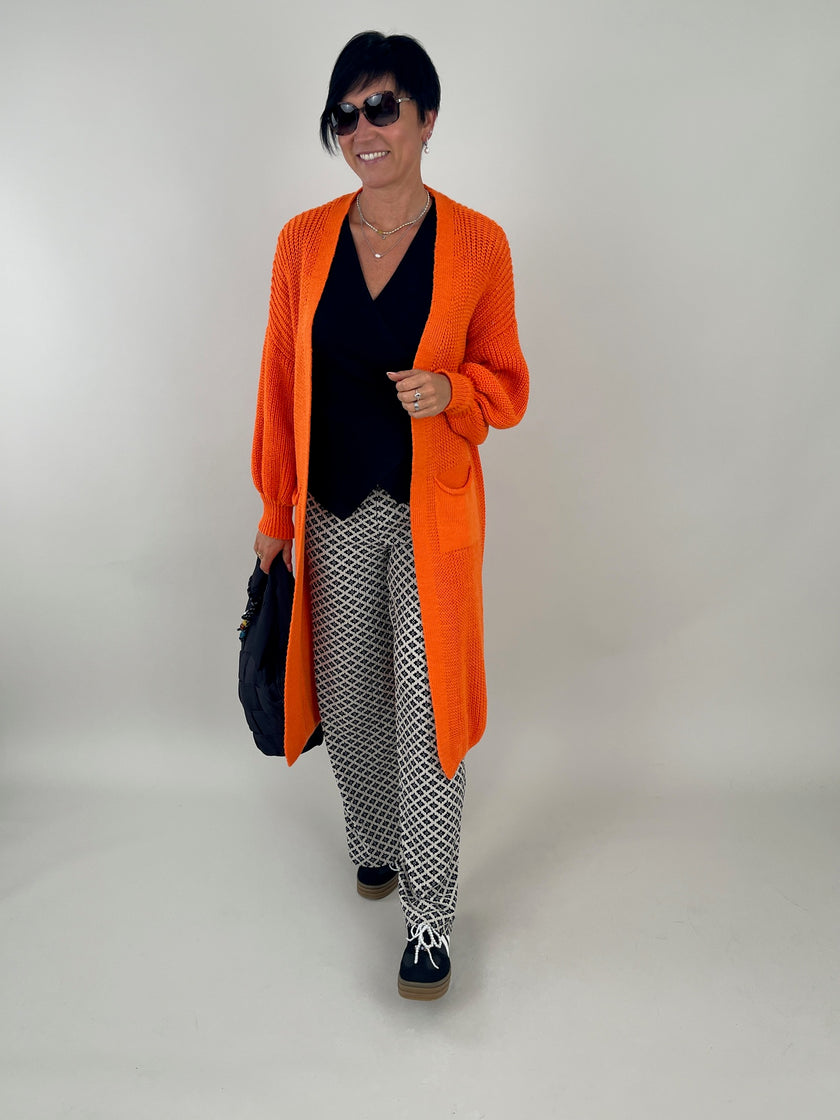 Cardigan Ballon-Ärmel in versch. Farben Artikel 6096