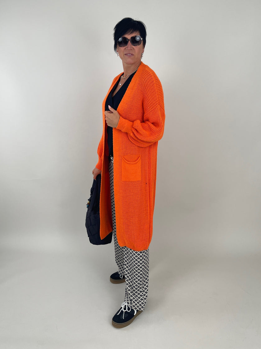 Cardigan Ballon-Ärmel in versch. Farben Artikel 6096